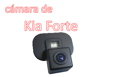 A prueba de agua lámpara del coche de la noche de visión trasera cámara de reserva especial para KIA FORTE, CA-819